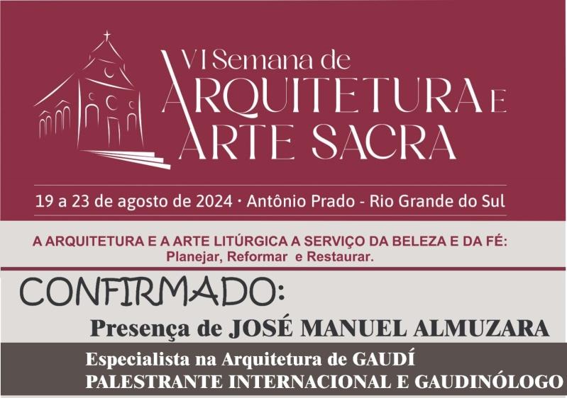 Foto de capa da VI Semana de Arquitetura e Arte Sacra